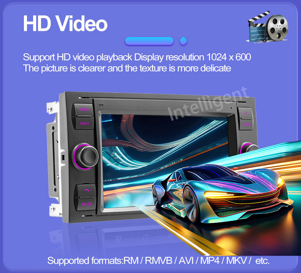 Suitable for 2005-2011 Ford Transit Car Android Gps Navigation Bluetooth Mp5 Player Carplay Navigation Device