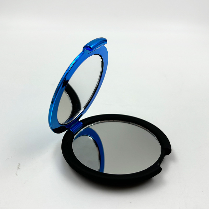 Folding handheld portable cute small mirror