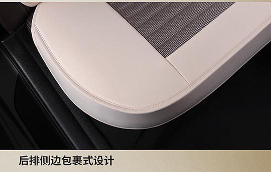 Car Seat Cushion, Universal for All Seasons, Fully Enclosed Seat Cover, Linen Breathable Fabric Seat Cushion, Universal Seat Cushion Cover for Five Seats in the Car