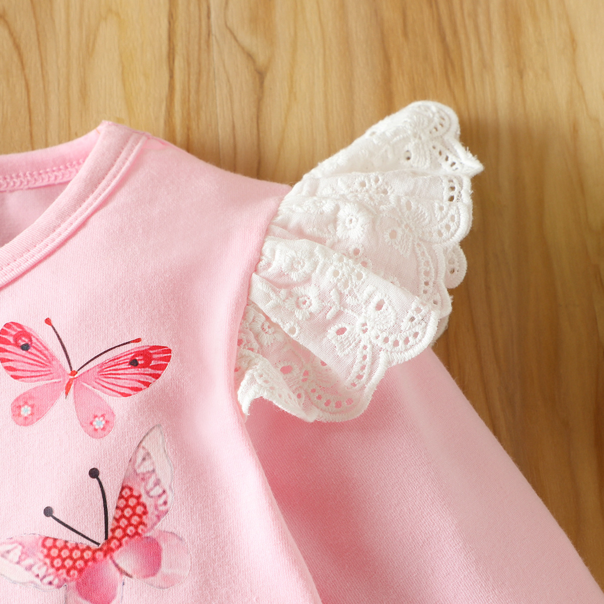 Princess Butterfly Cotton Girls Dresses display picture 3
