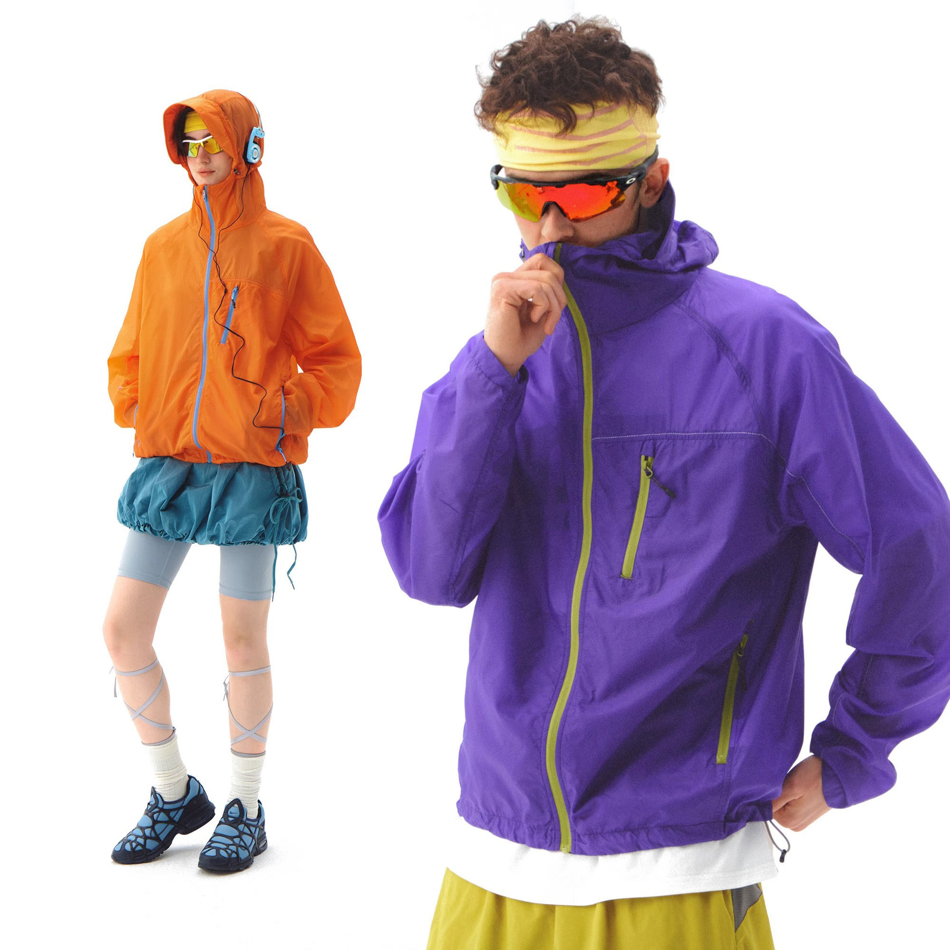 2025 New Summer Outdoor Lightweight Sun Protection Clothing Contrasting Color Sun Protection Clothing for Men and Women Anti-Uv Breathable Skin Clothing