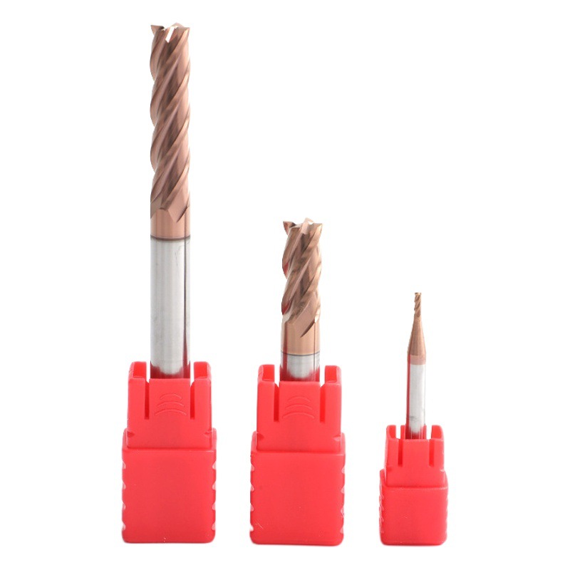 Venta directa de fábrica de Mingtaishun aleación dura 55 ° cuatro cuchillas de acero de tungsteno extremo plano fresa CNC herramienta piezas de acero en stock