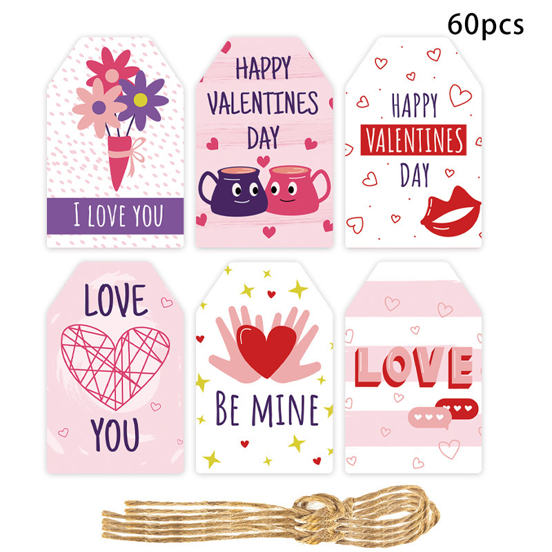 La Saint-valentin Mignon Sucré Lettre Forme De Cœur Papier Mariage Fête Liste display picture 4