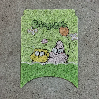 Electric vehicle foot mat — foot pad foot pedal - spongebob-no9-n3-series
