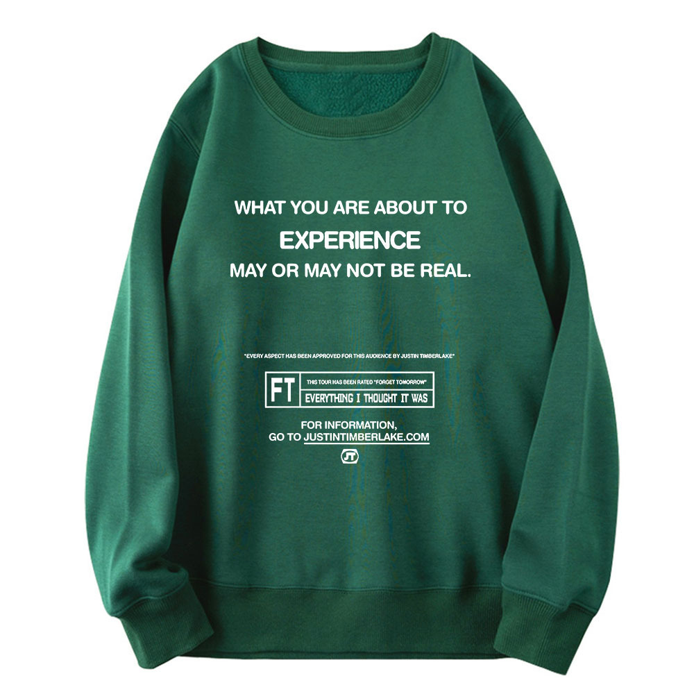 Justin Timberlake Sweatshirts Round Neck Sudaderas Hombre