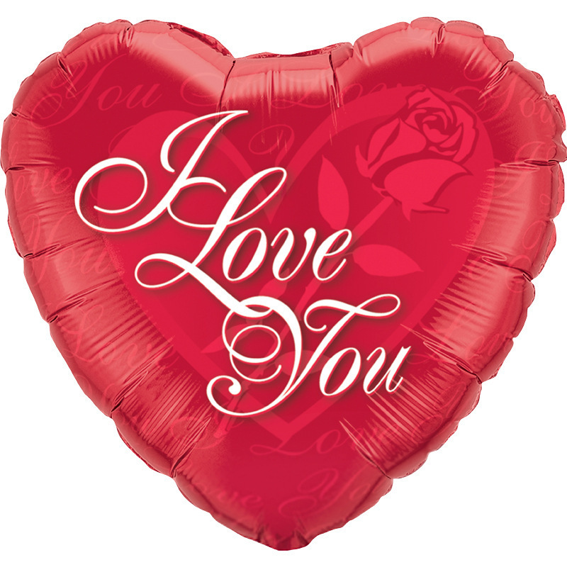 Globo de película de aluminio de amor occidental de 18 pulgadas LOVE Tanabata Día de San Valentín Boda Boda Confesión romántica Diseño de globo image 13