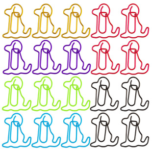 Colorful Hot-Selling Special-Shaped Paper Clips Metal Paper Clips Cute Cartoon Paper Clips Creative Paper Clips Wholesale