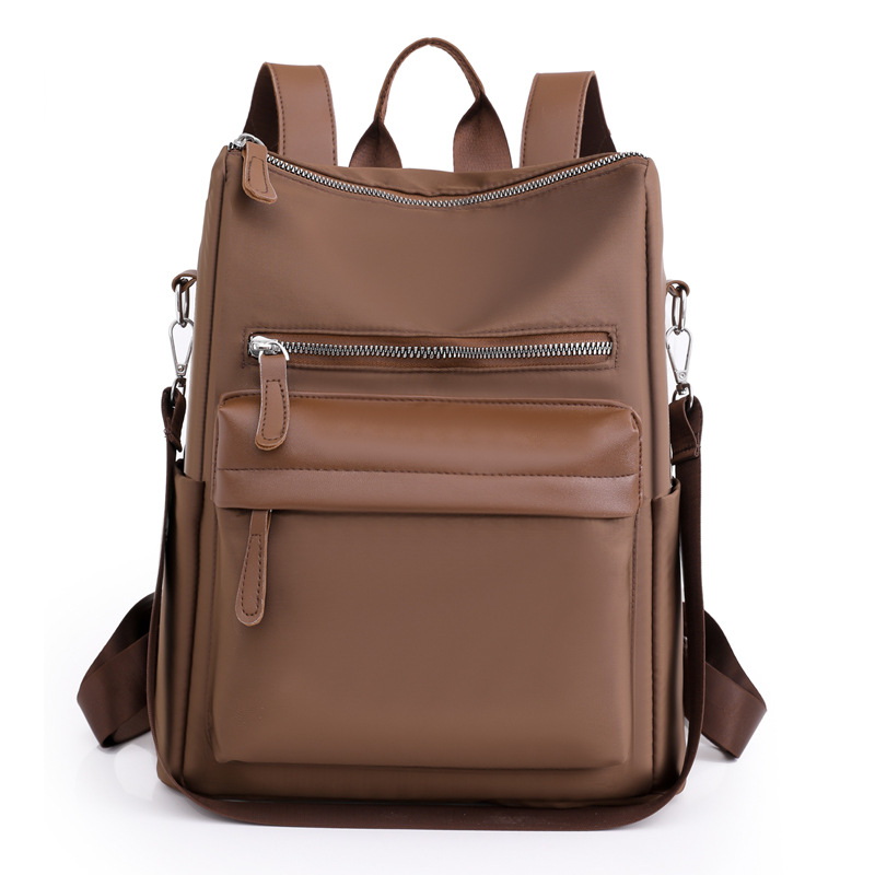 2023 nuevo estilo coreano casual mujer mochila de nailon moda versátil multifuncional de doble uso mochila escolar