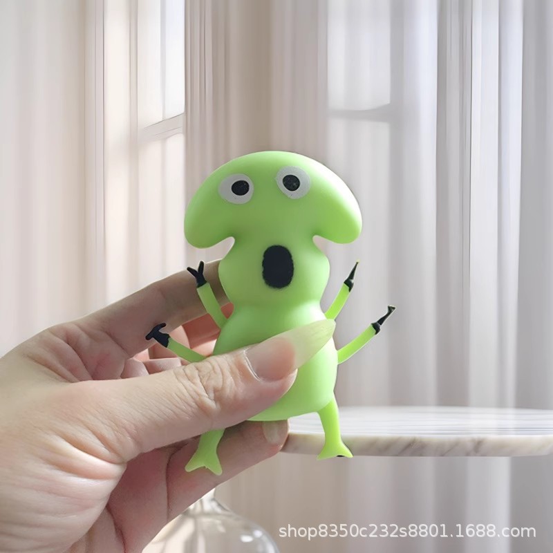 Nuevos muñecos transfronterizos de bambú pellizcan dibujos animados lindos artefactos mágicos descompresión juguetes descompresión regalos al por mayor