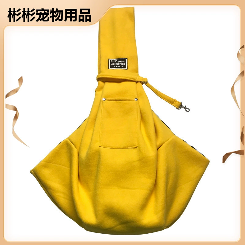 Производитель оптовый рюкзак для домашних животных сплошной цвет одно плечо скошенные сумки для домашних животных