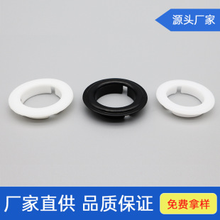 Factory direct supply plastic air eye buckle shoe box luggage accessories plastic eyelet round edge blank claw buckle air eye spot