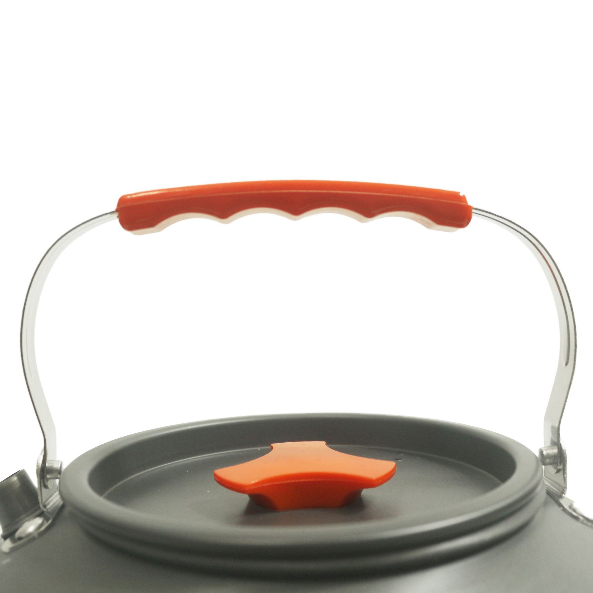 Cruzar la frontera al aire libre portátil tetera cafetera Camping Pesca auto-conducción barbacoa de agua hirviendo 1.6L litros hervidor de agua