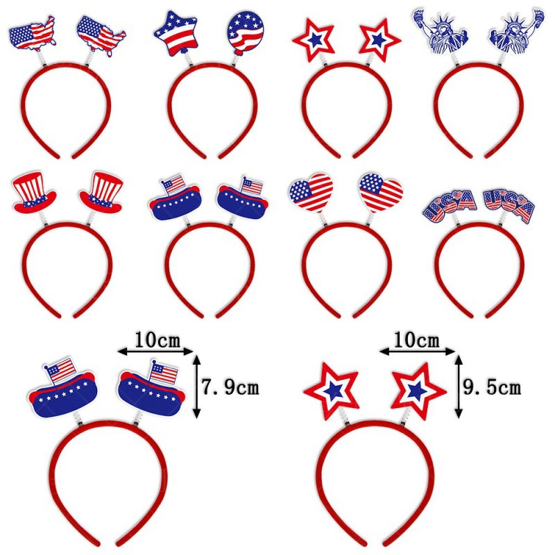 Nuevos productos Decoración del Día de la Independencia de los Estados Unidos 4 de julio Bandera Decoración del Día de la Independencia Bandera