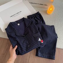 睡衣女款春秋季长袖休闲薄款甜美可爱女士家居服套装春夏天可外出