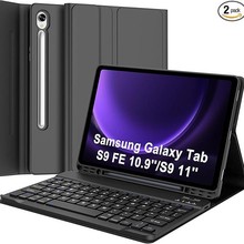 适用三星galaxyTab S10lite蓝牙键盘保护套S9FE触控背光键盘皮套
