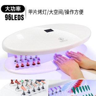 Special Manicure Lamp for Hand-Wearing Nails, Large Space Hands, Quick-Drying Nail Polish Glue Phototherapy Lamp, Special Baking Lamp for Nail Pieces