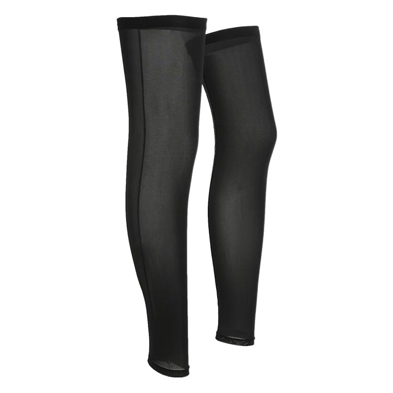 Shitu Ice Silk Cycling Leg Warmers Nylon Moisture-Wicking Sunshade Sports Knee Pads Long Uv Protection Sunscreen Leg Warmers