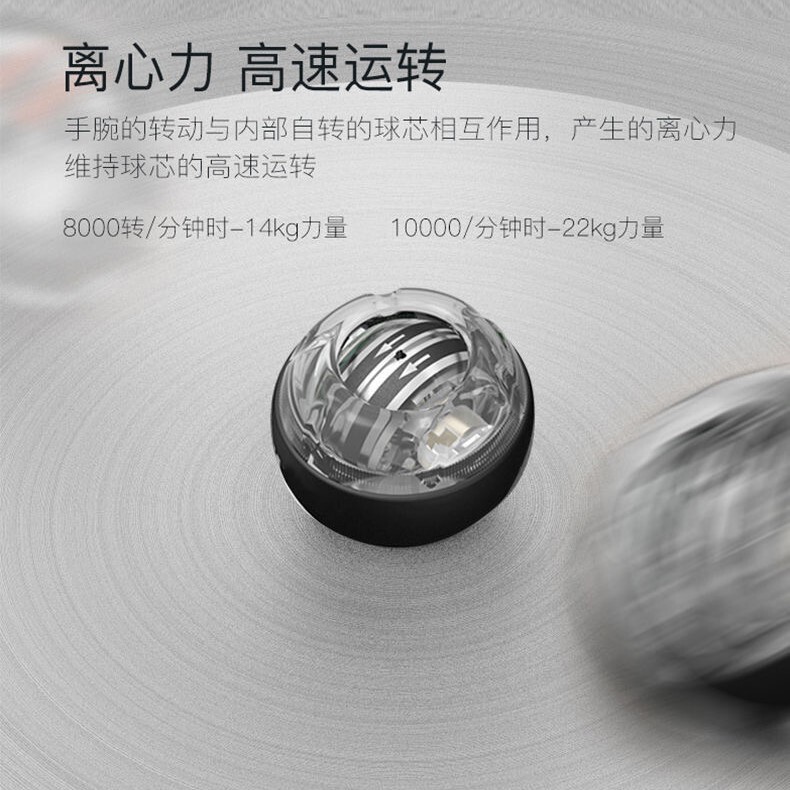 クロスボーダー腕力ボール七階ハンサム変色中学生アウトドアポータブル握力器神器玩具手首発光ボール|undefined