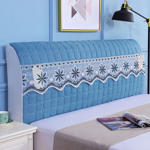 Bedside Canopy Full Package Thick Simple Modern Soft Upholstered European Arc Shaped Dustproof Armrest