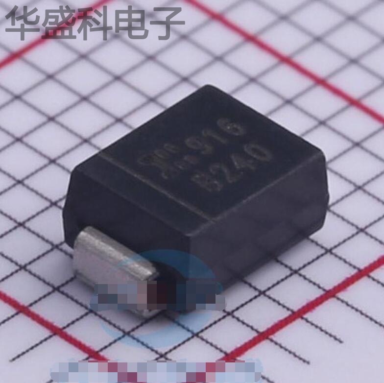 B240Q-13-F 封装 SMB 肖特基二管 现货供应