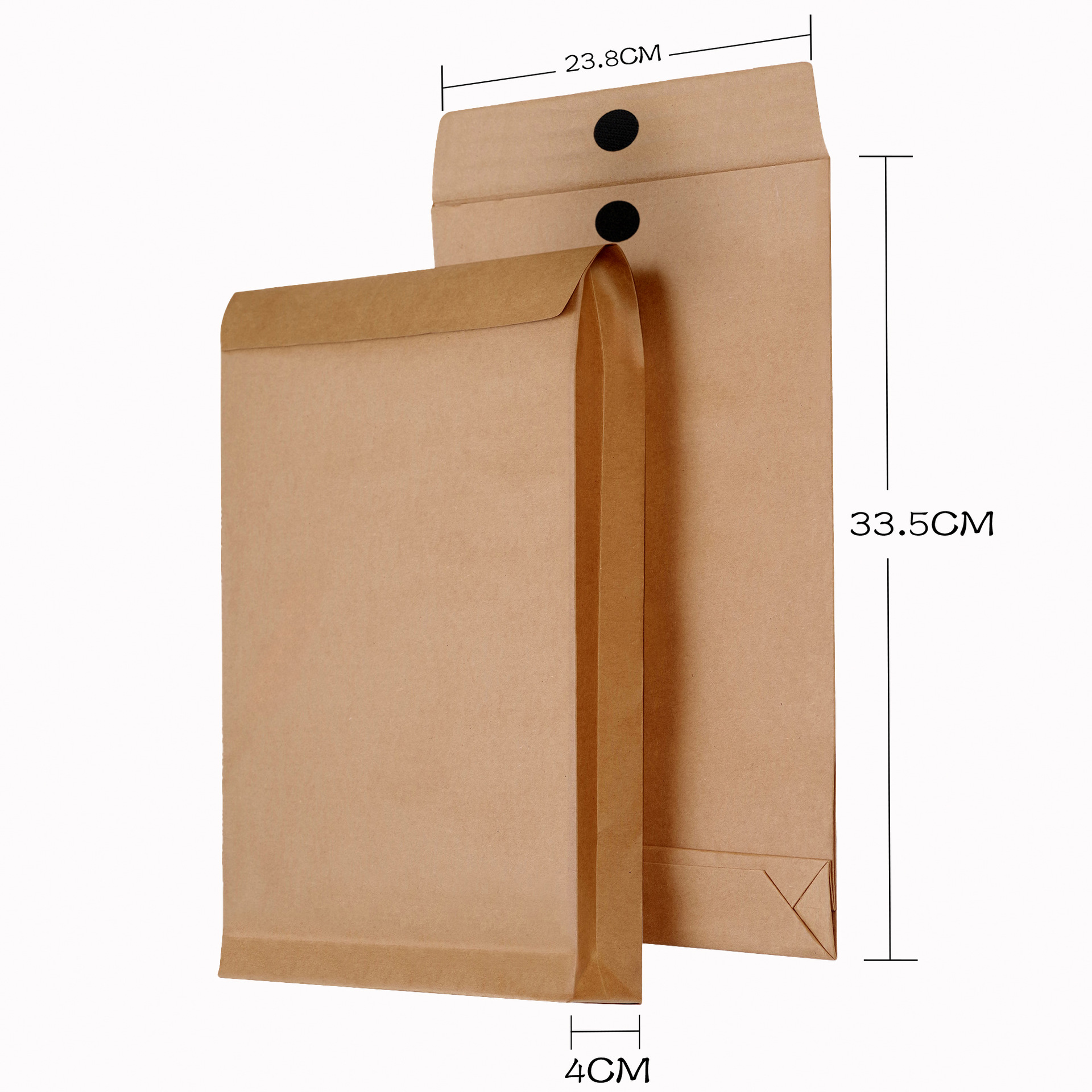 魔术贴文件袋尺寸238x335x40mm