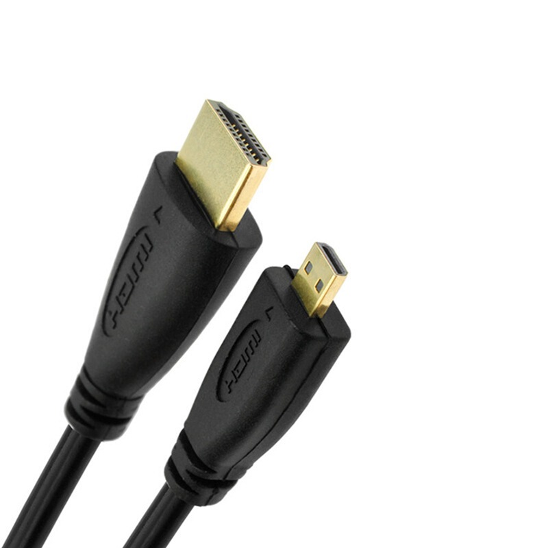 マイクロhdmiケーブル1.4版hdmi A-D携帯電話デジタルカメラhdケーブル1.5m|undefined