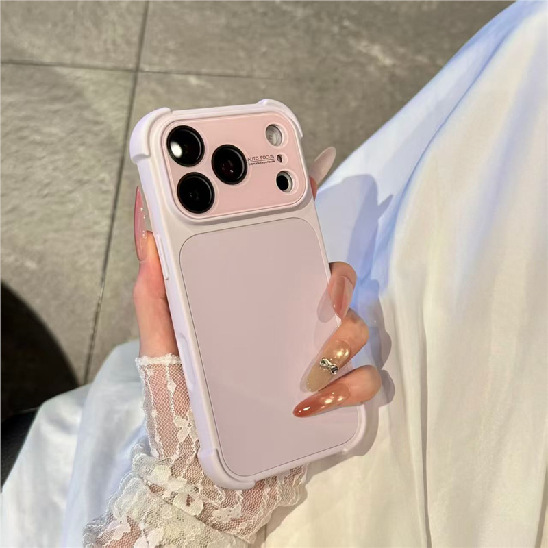 Four-Corner Airbag Skin-Feel Case Suitable for Apple 17 Pro Max Phone, Turns iPhone 16 into 18 with Large Window, iPhone 15 Anti-Drop Four-Corner Airbag Skin-Feel Case Suitable for Apple 17 Pro Max Phone, Turns iPhone 16 into 18 with Large Window, iPhone 15 Anti-Drop