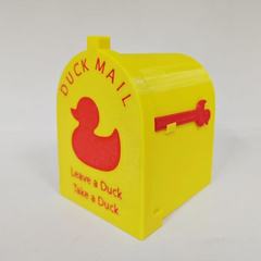跨境新品Cruising Duck Mini Mailbox Door 巡航鸭迷你邮箱门装饰