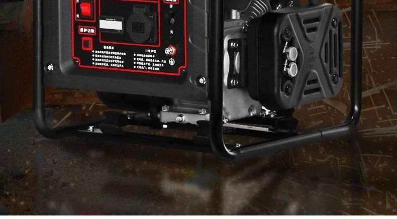 Digital Variable Frequency Gasoline Generator 220V Small Household High-Power Outdoor Construction Stall Portable Amazon