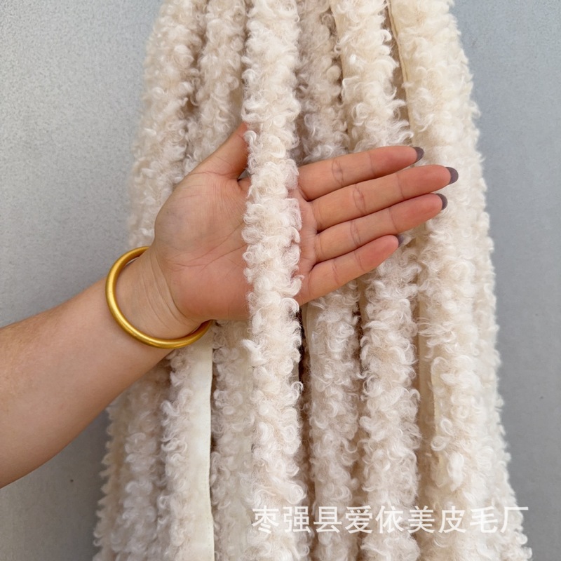 クロスボーダー模造羊カーリングストリップ衣類靴と帽子手作り DIY 人工毛レースアクセサリークリスマス装飾ぬいぐるみストリップ|undefined