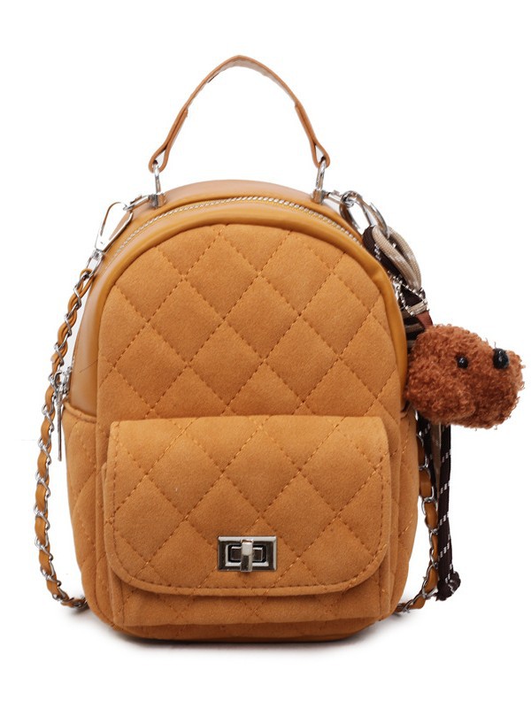 Bolsa de cadena de moda coreana, mochila para mujeres 2025, nueva mochila de moda pequeña, bolso simple para mujeres