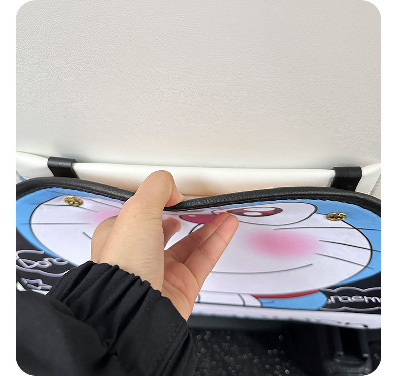 Doraemon car anti-kick pad universal rear seat back anti-dirty protective pad car rear seat protective pad