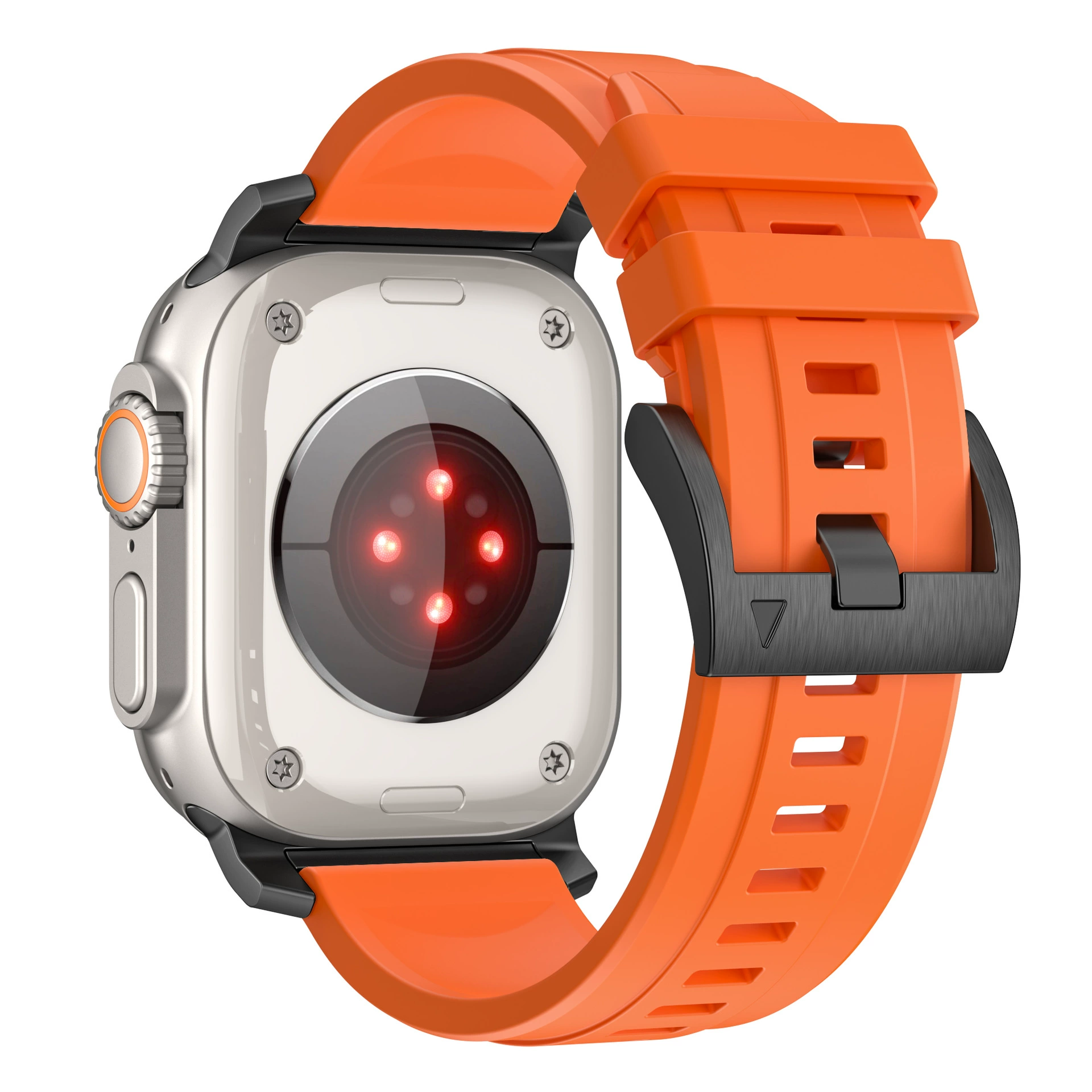 Подходит для Lalis силиконового ремешка Apple, премиум летний iWatch Ultra2/ S1–S9/SE