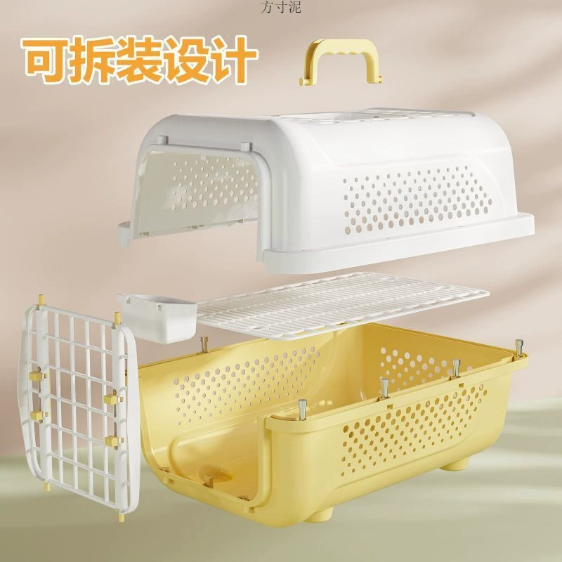 Pet Air Box Dogs Dogs Pags Box Cat выходит портативная автомобильная клетка для собак небольшой средней и большой породы собак