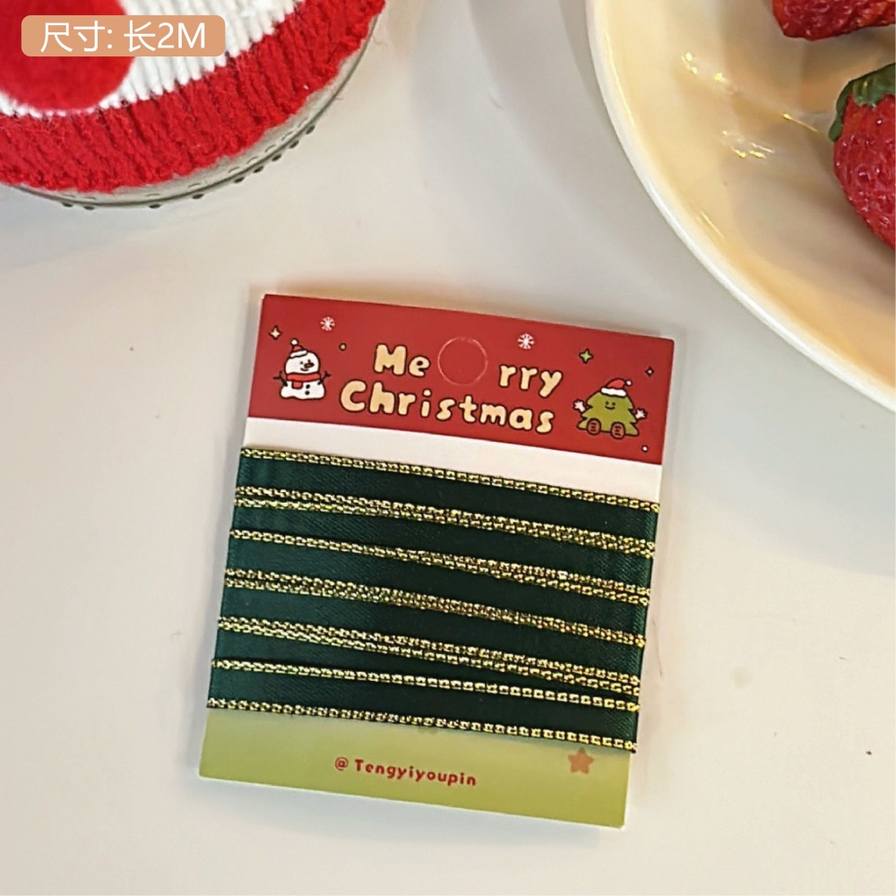 Tengyi original kraft bolsa de decoración cartón de regalo de Navidad accesorios de embalaje de chicas corazón de Navidad accesorios versátiles