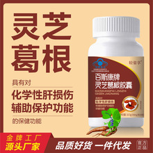 灵芝葛根胶囊顺堂李时珍葛根灵芝片养肝护肝葛根保健食品熬夜喝酒