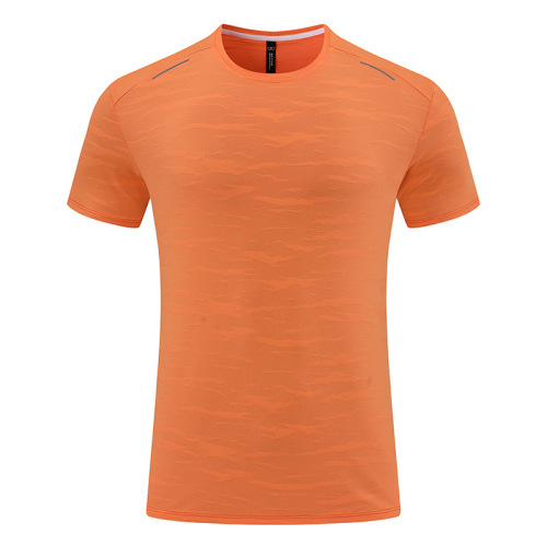 2024 Summer European and American Short Sleeve Fitness Top Men's Quick Dry Running Clothes Outdoor Sports T-Shirt on Amazon