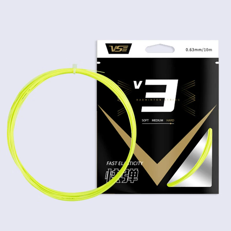VENSON威臣 [VS羽毛球线V3高反弹快弹炫音进攻线0.63MM线径]