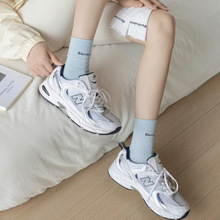 莆田纯原鞋新款春秋新百伦酷跑跑步网面男女鞋透气减震网鞋