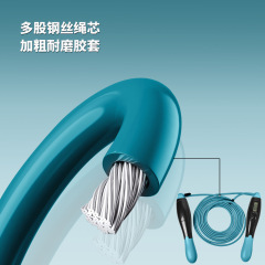 Smart Jump Rope with Cordless Counting, Steel Weight Jump Rope, Electronic Ball, Adult Dual-Purpose, Corded Fitness Wholesale