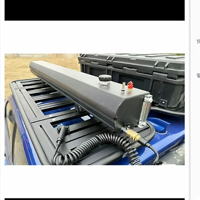 Roof rack — luggage box, off-road modification - aluminum-alloy1501319cm-water-tank-27l-with-pressure-boosting-valve-thermometer-shower-head-no-need-to-drill-holes