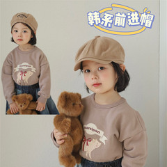 子供用ベレー帽春夏韓系ファッション前進帽男の子ファッション女の子洋気レトロ子供野球帽