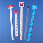 超市零食陈列PP挂条定制塑料食品展示挂条广告印刷彩色挂条印logo