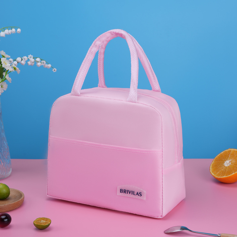 Bolsa de almuerzo portátil simple bolsa de aluminio bolsa de aislamiento térmico para llevar al trabajo bolsa de almuerzo bolsa de almuerzo bolsa de almuerzo de estudiantes bolsa de preservación de frescura