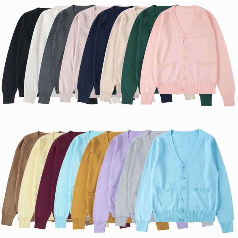Wholesale Unisex Jk Uniform Cos Anime Cardigan Knitwear Student Japanese Style Academy Class Uniform School Sweater