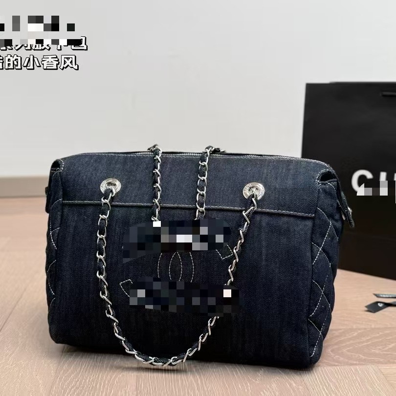 香奶奶菱格链条包包南台箱包工厂单肩斜跨小香风托特购物袋包包