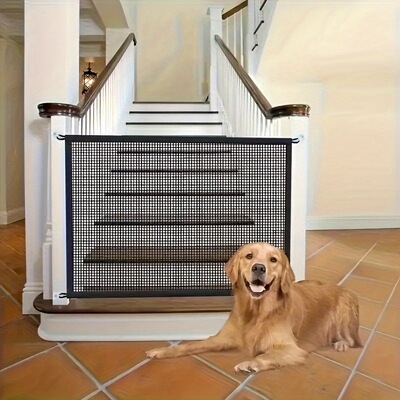 N 74566 Punch-free pet isolation fences 免打孔宠物隔离护栏网