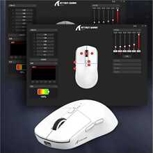Attack Shark X6 Bluetooth Mouse , PixArt PAW3395, Tri-Mode C