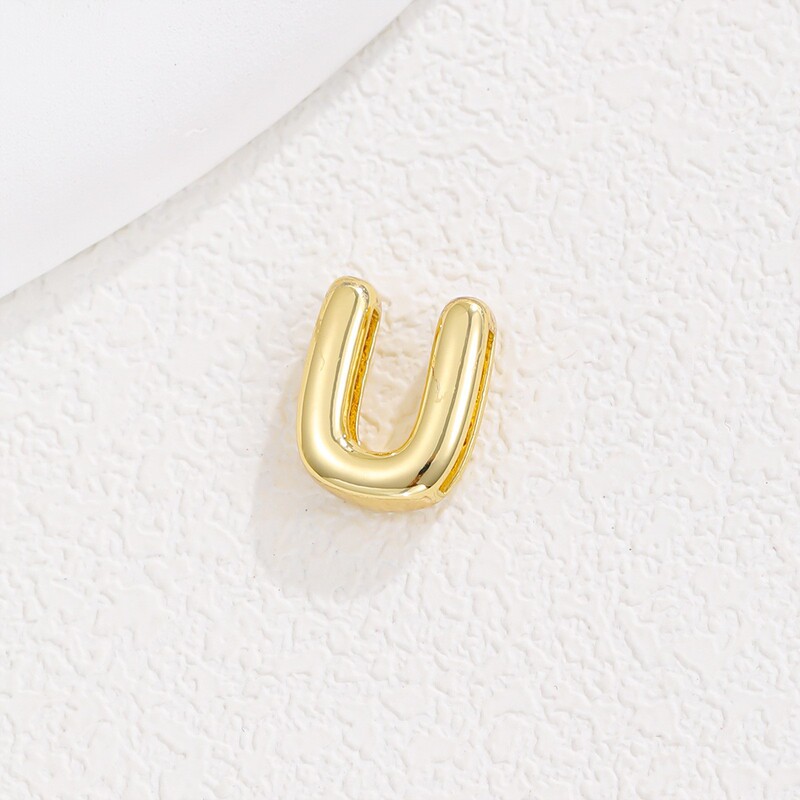 AS ジュエリークロスボーダー temu ホット販売 26 英字 diy ブレスレット 10 ミリメートル時計ストラップ金メッキ文字卸売|undefined