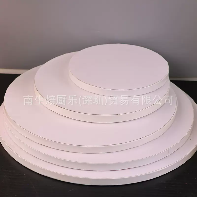 食品纸蛋糕底托10寸蛋糕托盘垫烘培瓦楞纸 垫片Drums压花